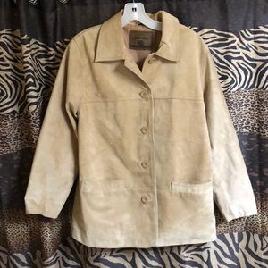 Khaki winter collared coat